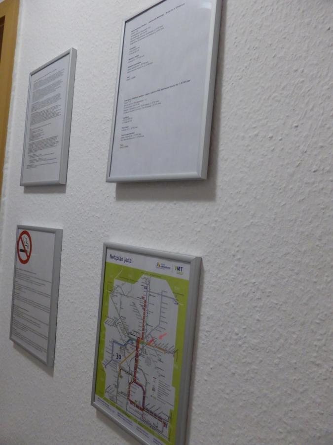 Ferienwohnung Friedrich Schiller, 2 Schlafzimmer, Balkon,Kostenloses Wifi, Naehe Zentrum, イェーナ エクステリア 写真